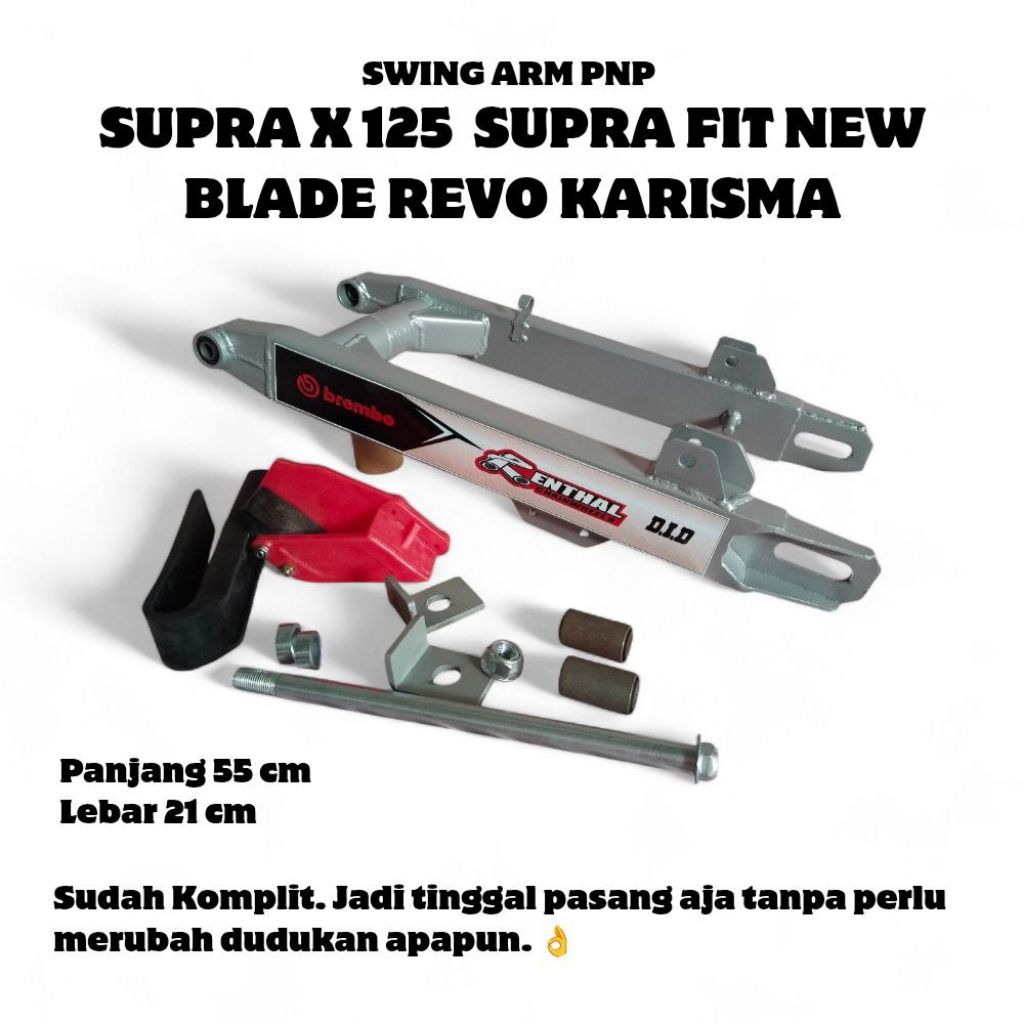FORK SWINGARM AREM GTX RBT BEBEK MODIF PNP BASIC HONDA BLADE 125 BLADE LAMA REVO ABS REVO FIT SUPRA 