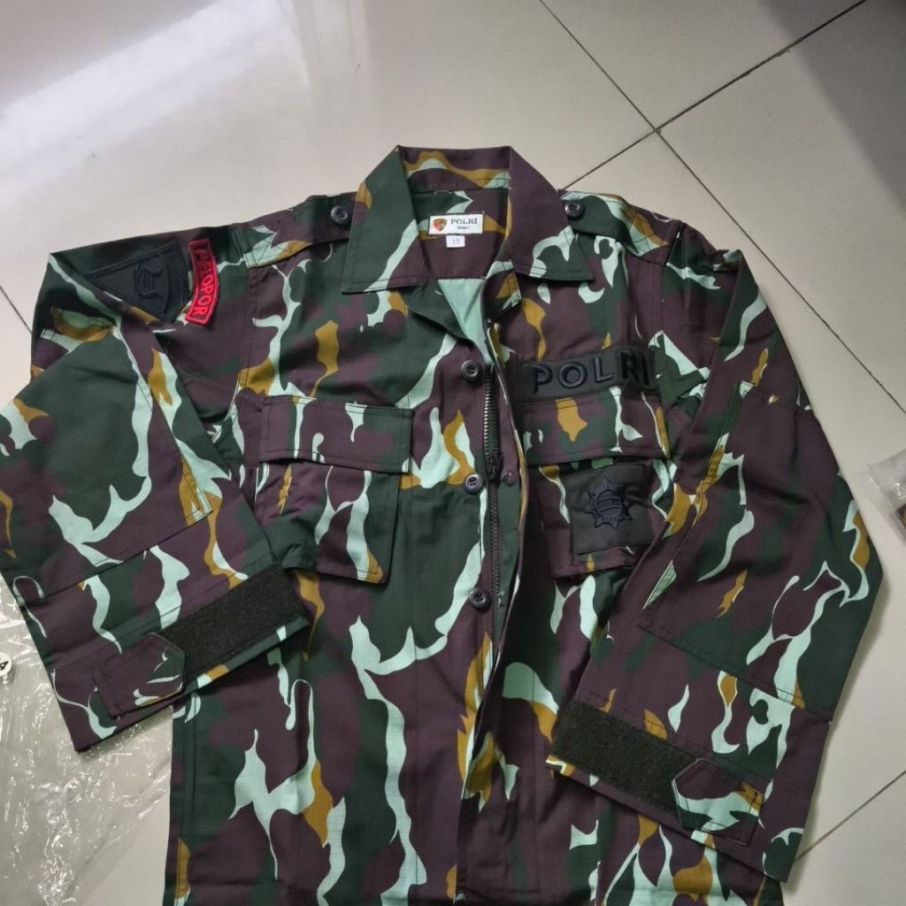 Kemeja PDL LORENG TACTICAL BRIMOB 2022 sritex
