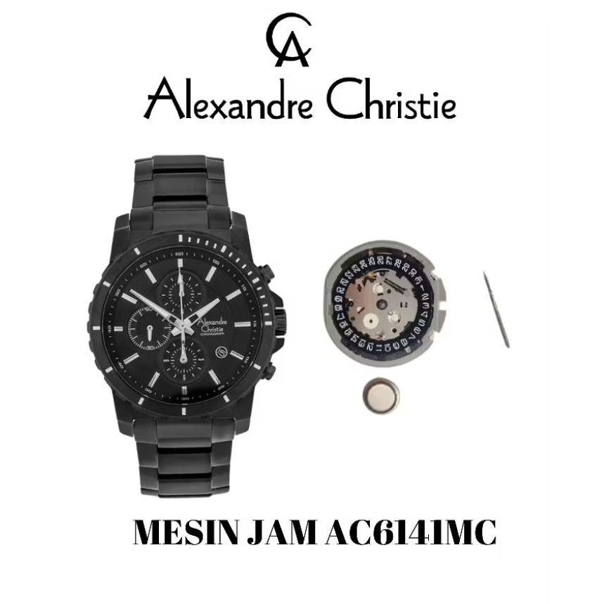 MESIN ORIGINAL JAM ALEXANDRE CHRISTIE AC6141MC