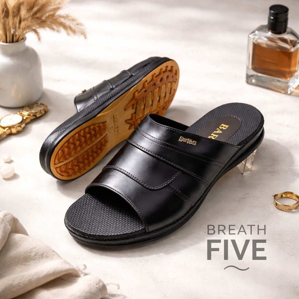 SANDAL SELOP BARNET ML66 - SANDAL CASUAL FORMAL PRIA BARNET ORIGINAL