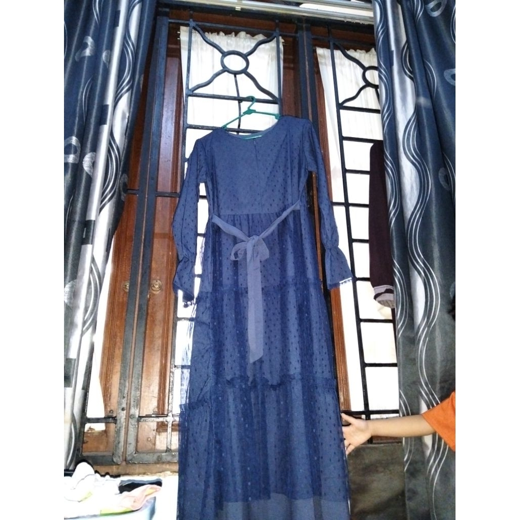 Preloved gamis brand Riskirich size Xs (seken)