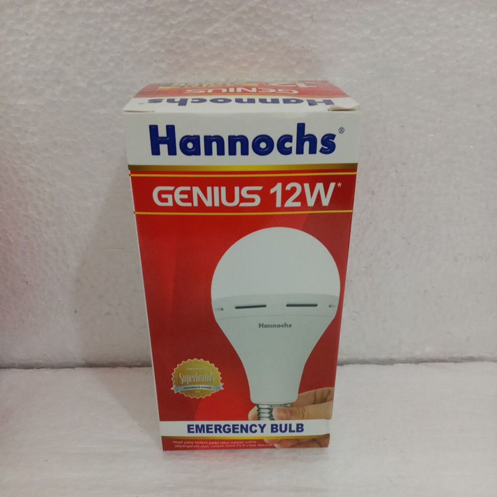 Led Hannochs GENIUS 12W - Lampu Emergency Hannochs - Magic Lamp Hannochs