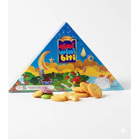 BISKUIT TINI WINI BITI SEGITIGA 72 GR SPESIAL PACK PARCEL LIMITED