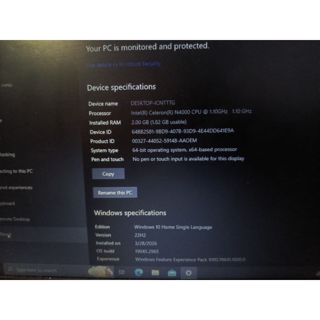 Lenovo Ideapad s130