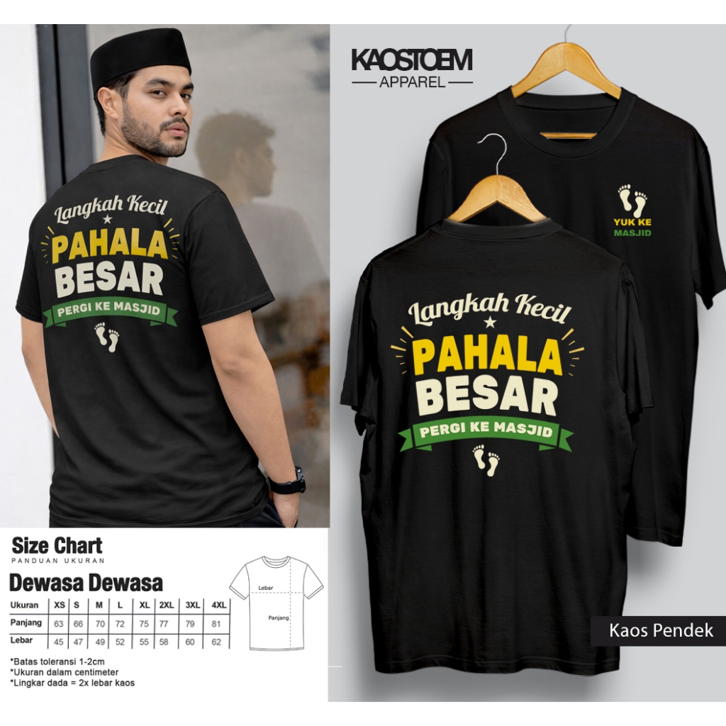 Kaos Dakwah Masjid