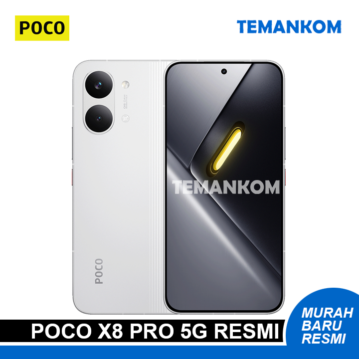 Poco X8 Pro 512GB 16GB RAM 8+8 Extend 8/512 8GB 512GB Baru hp gaming GARANSI RESMI