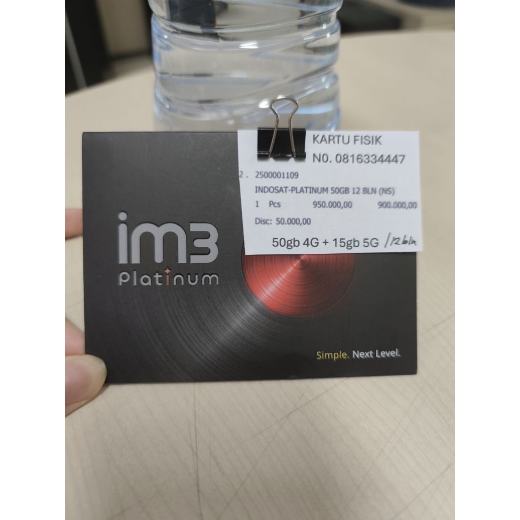 kartu perdana platinum im3 (nomor cantik)