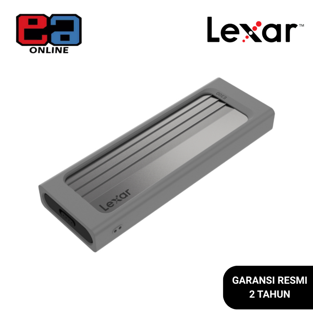LEXAR E300 SSD Enclosure M.2 NVMe PCIe External Case USB 3.2 Gen2