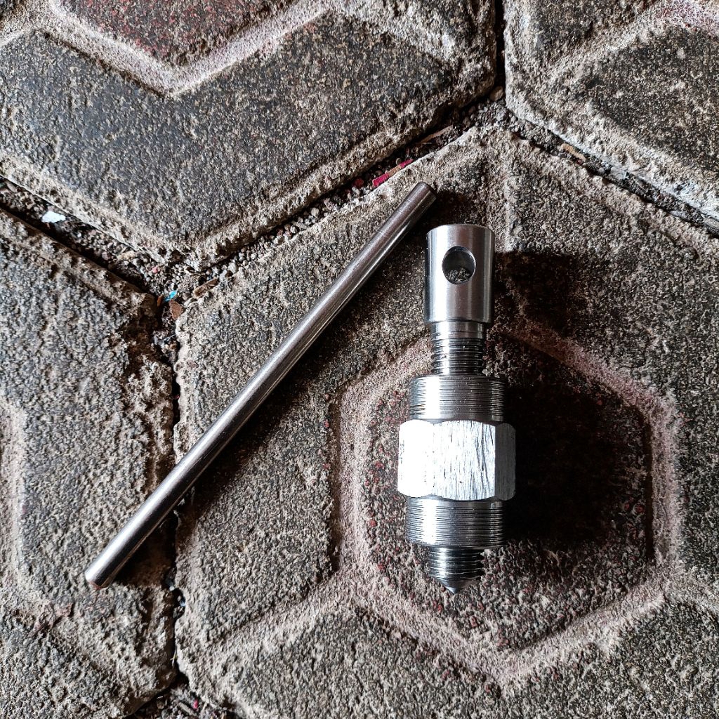 Treker Traker Magnet Magnit Bahan Stainless Untuk Vespa Vbb Super Sprint Bajaj Px Pxe Excel Exclusiv