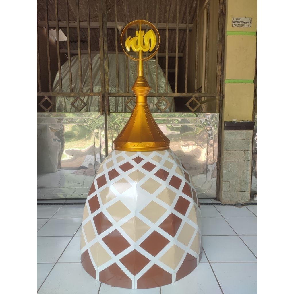 Kubah masjid dekoratif diameter bawah 80cm