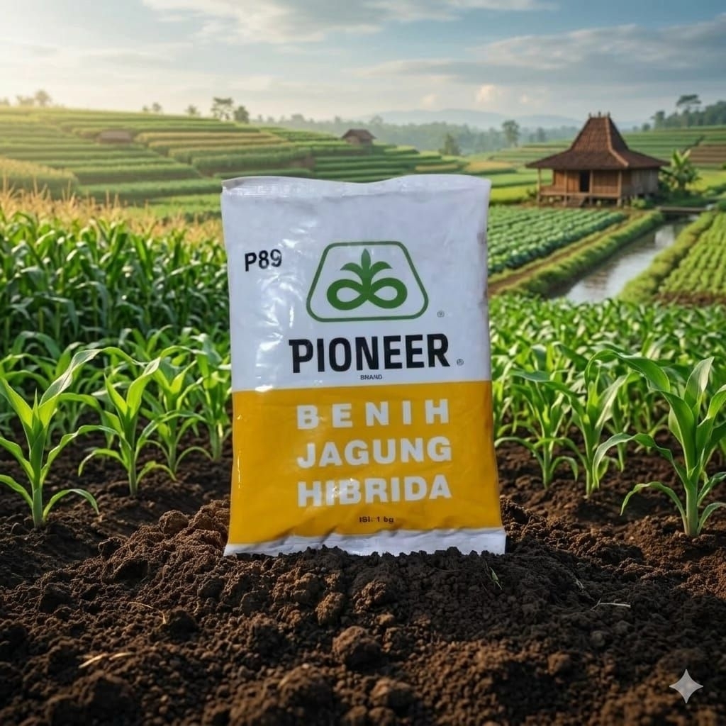 BENIH JAGUNG HIBRIDA PIONER P89 KEMASAN 1KG ORIGINAL