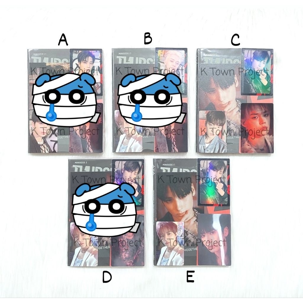 [READY - CLEARANCE SALE] TXT MINISODE 2 THURSDAY'S CHILD MESS VERSION RPC YEONJUN SOOBIN HUENINGKAI 