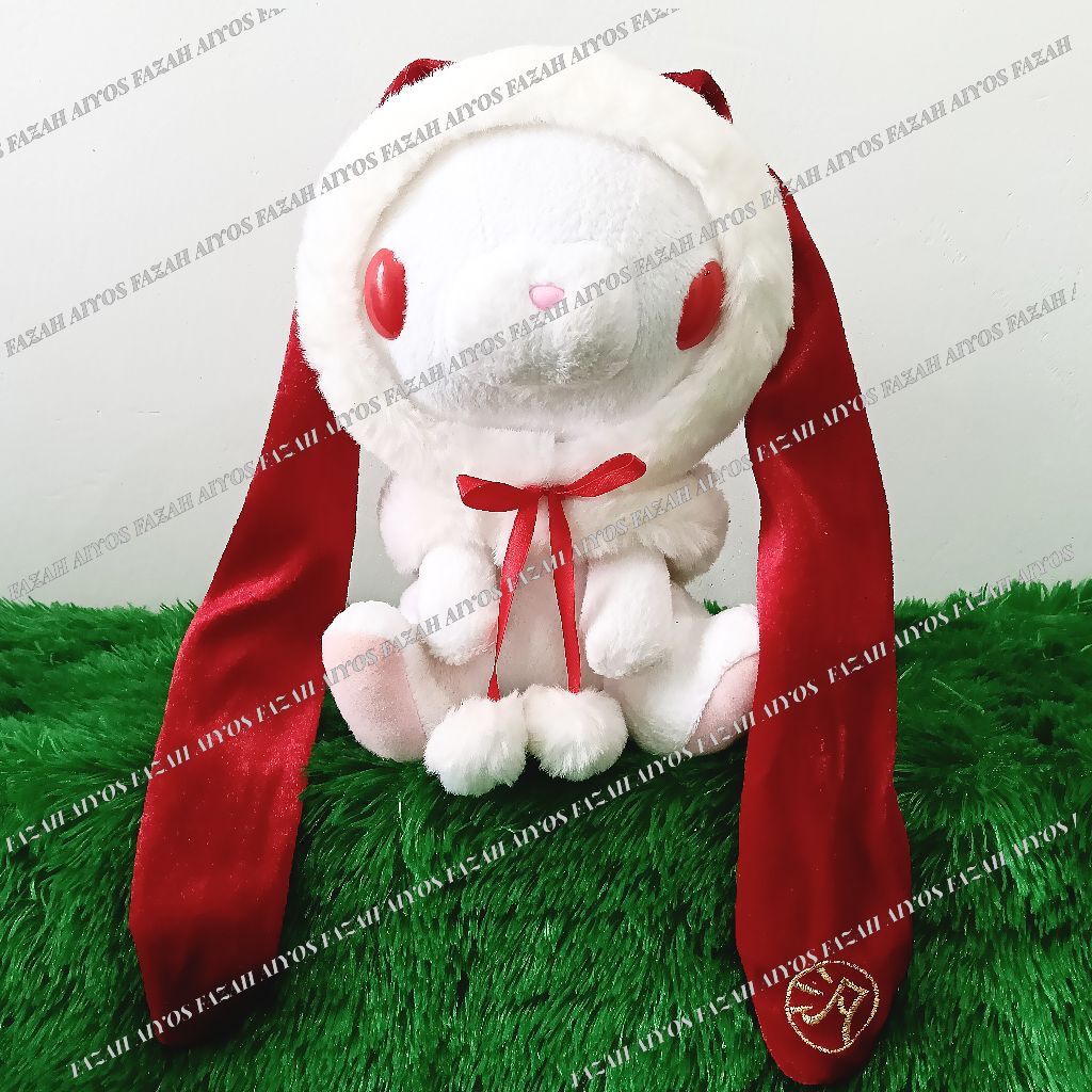 GLOOMY SANTA PLUSH BONEKA GLOOMY HOODIE MERAH