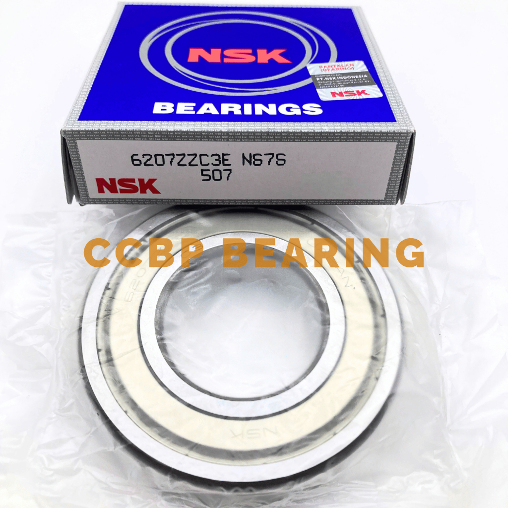 Laher Ball Bearing 6207ZZCM 6207ZZC3 6207ZZ 6207 ZZ CM C3 NSK Original