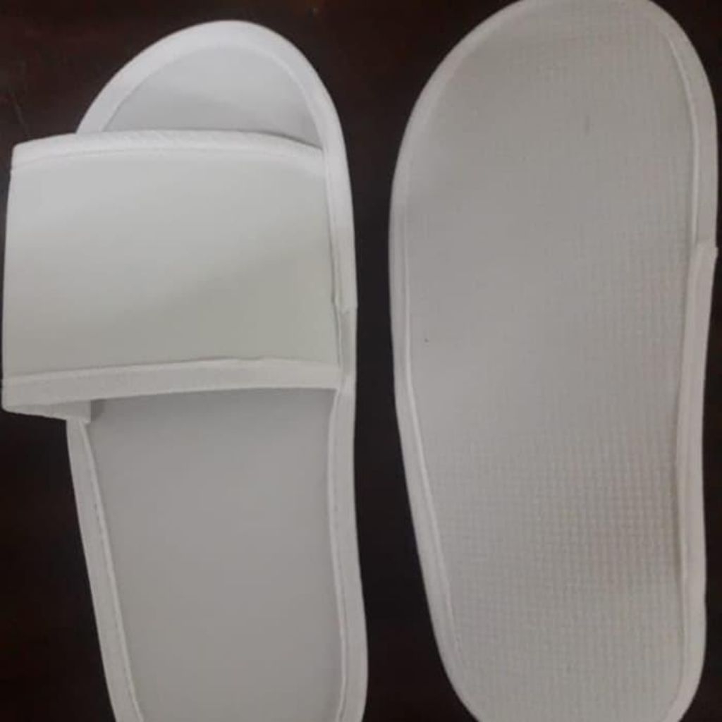 Sandal Hotel Spon Putih/Slipper Hotel/Sandal Indoor
