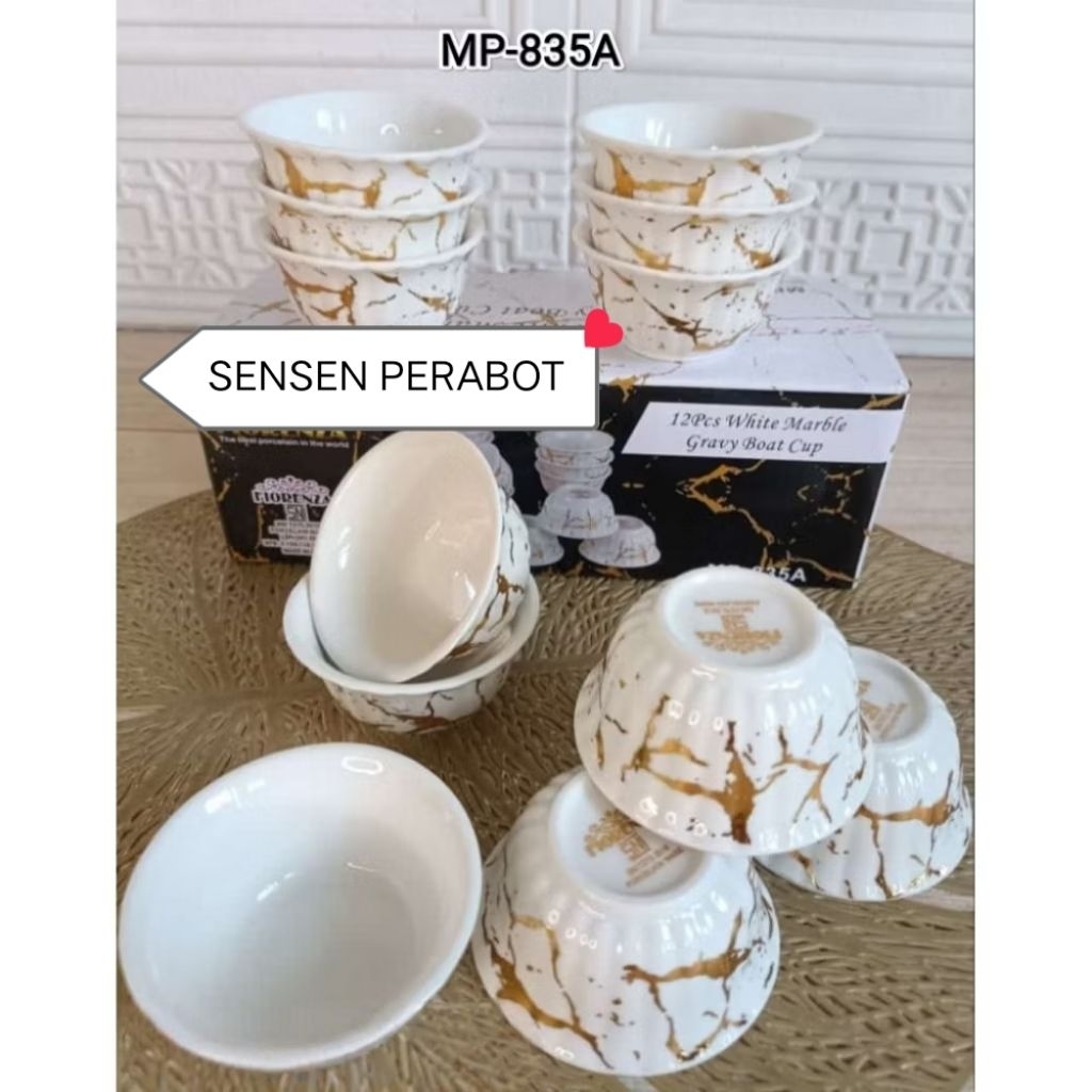 MANGKOK SOUP ( 12PCS ) FIORENZA ORIGINAL