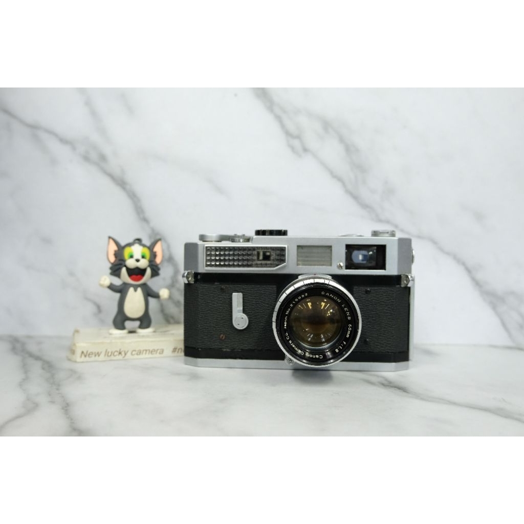 Canon Model 7 + Lensa 50mm f/1.8 LTM Rangefinder klasik