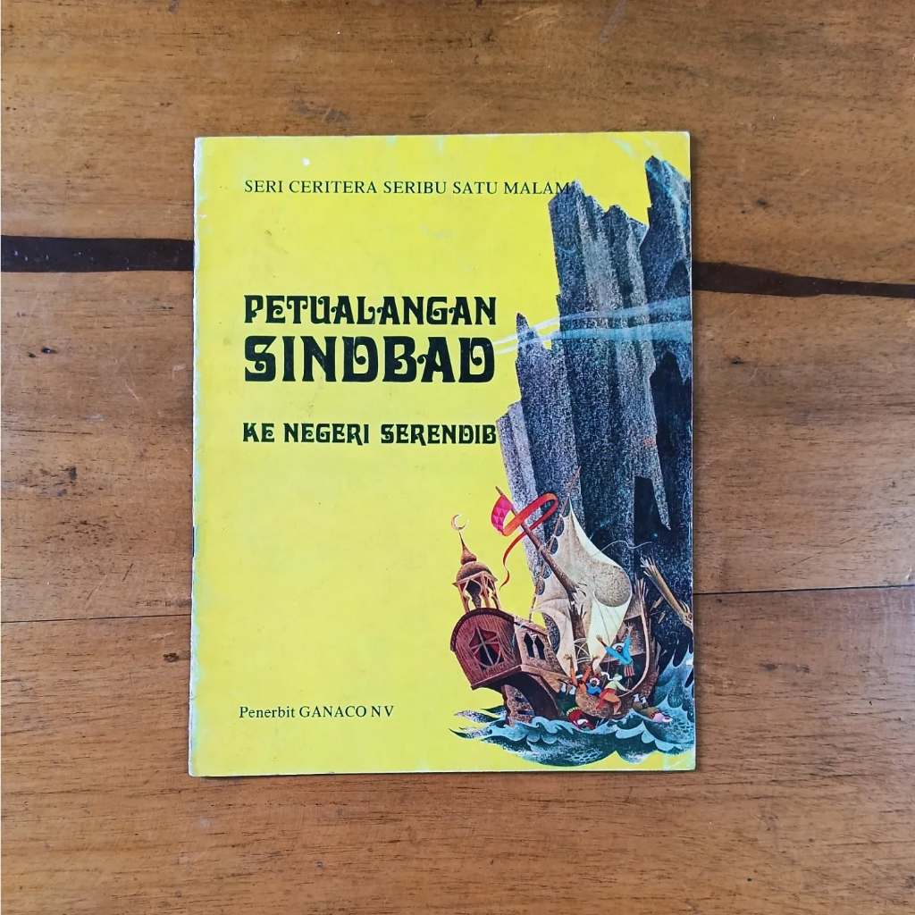 Buku Cerita Anak Vintage Preloved Penerbit NV GANACO Kondisi Bekas Terawat Layak Koleksi Seri Cerite