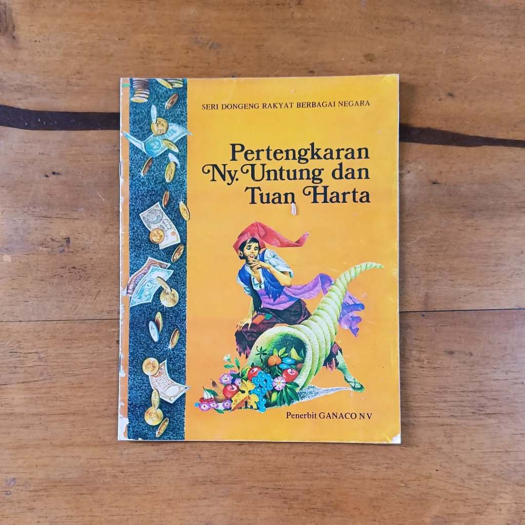 Buku Cerita Anak Vintage Preloved Penerbit NV GANACO Kondisi Bekas Terawat Layak Koleksi Seri Dongen