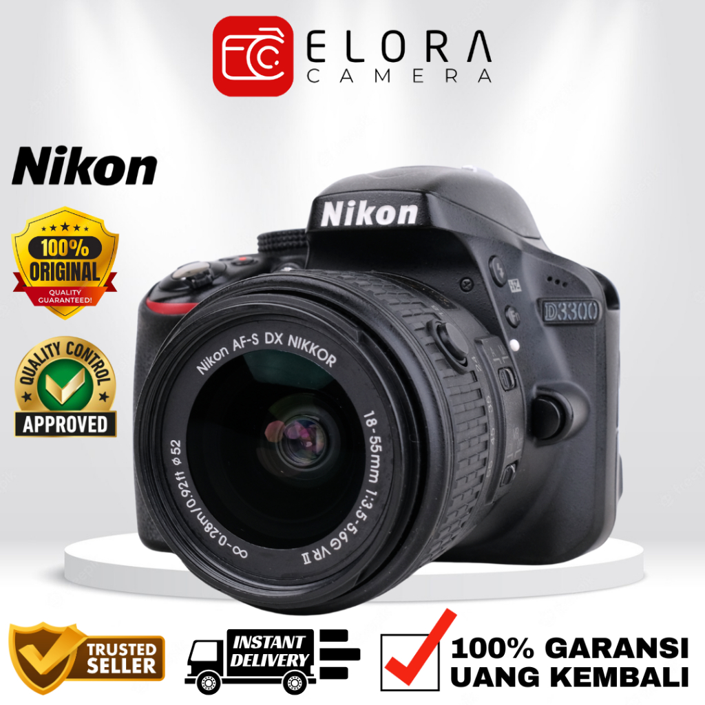 Nikon D3300 Kit 18-55mm / Kamera DSLR Nikon D3300 Kit 18-55 mm / Nikon D3300 D 3300 Kit