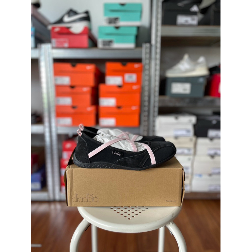 Diadora PURLIE Balet Balerina Black Pink Original