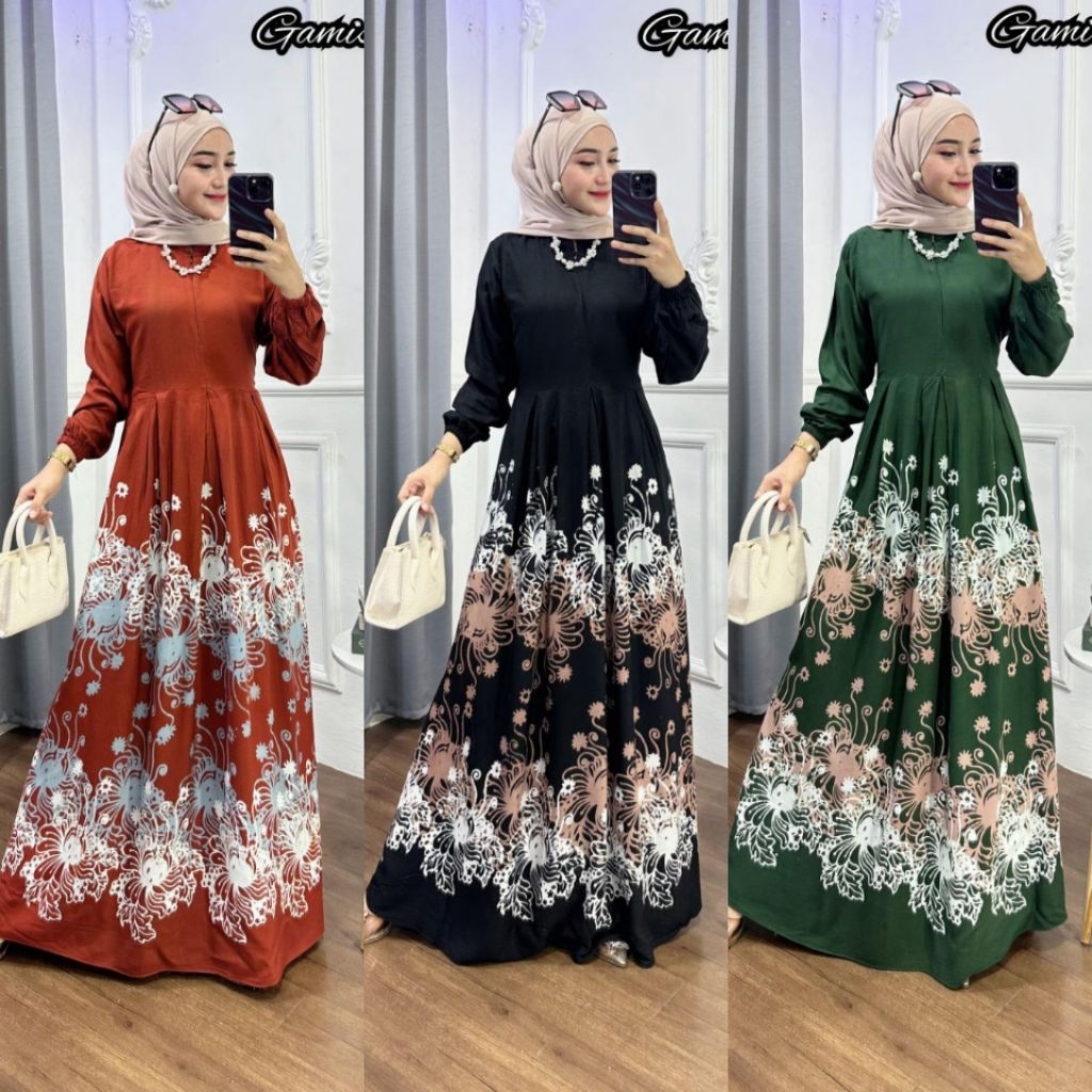 Gamis Twill Ori Gamis Twill Jumbo Gamis Kondangan Gamis Busui Gamis Batik