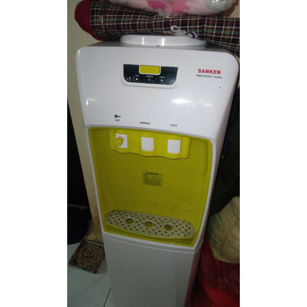 Dispenser Sanken Galon Atas + Kulkas