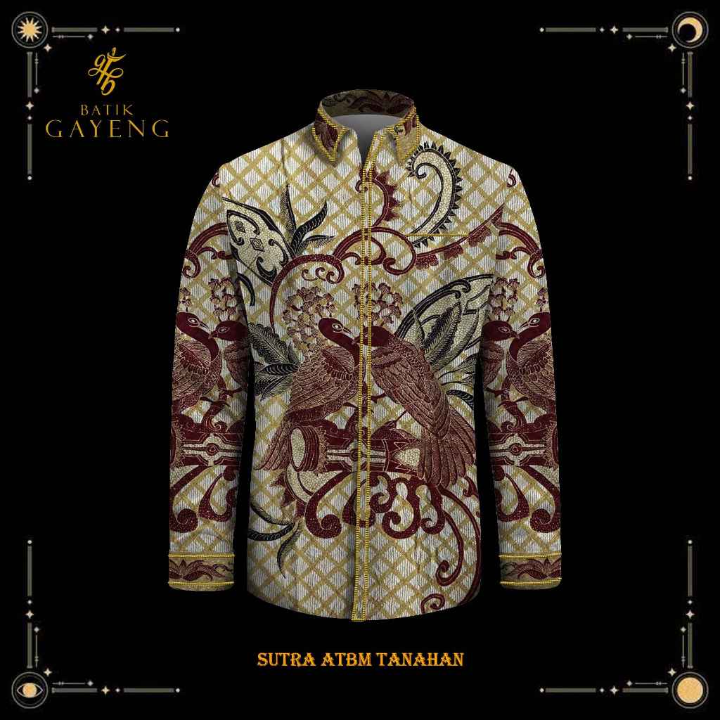 Kain batik tulis sutra ATBM tanahan