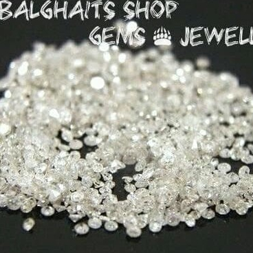 BERLIAN ASLI EROPA ORIGINAL Natural Diamond Putih Tabur 1mm Gugur 100 Murah BUKAN Berlian Banjar