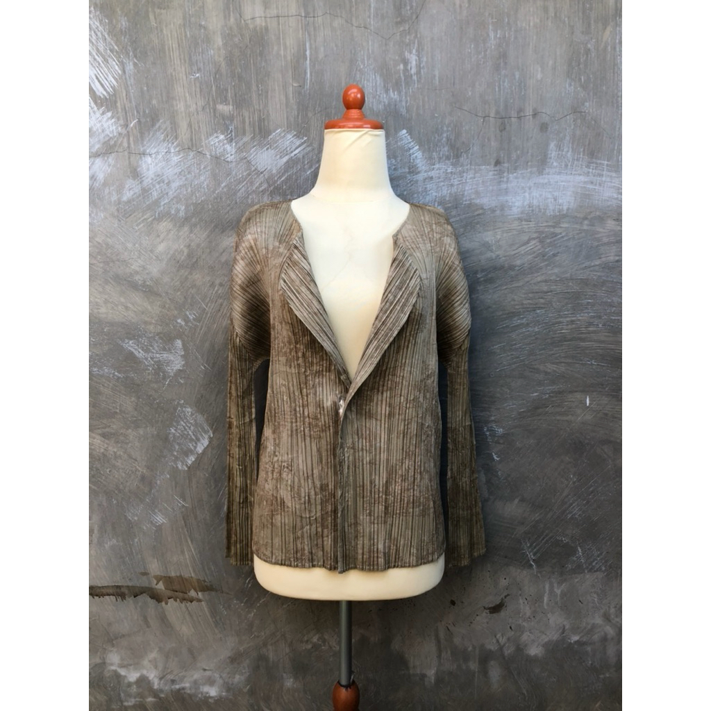 Issey Miyake Pleats Please Cardigan