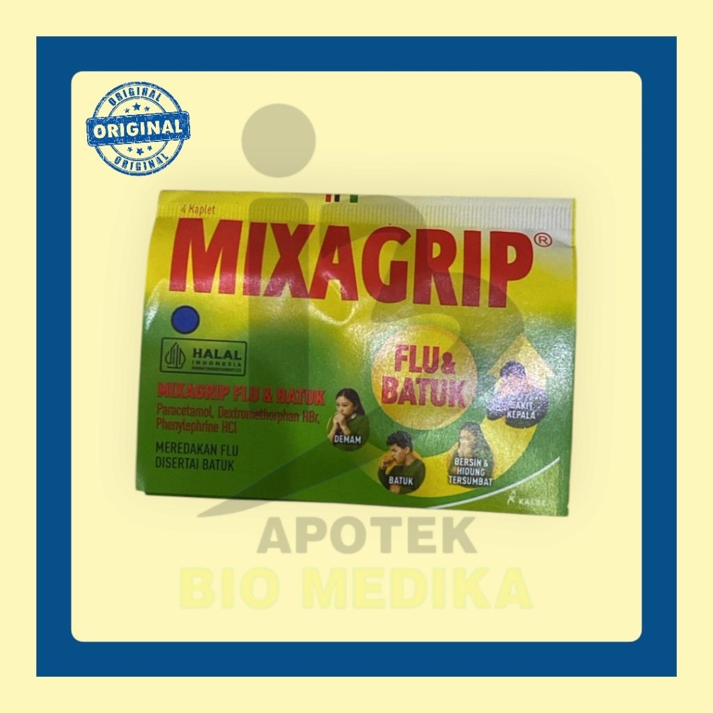 MIXAGRIP FLU BATUK ECER OBAT WARUNG