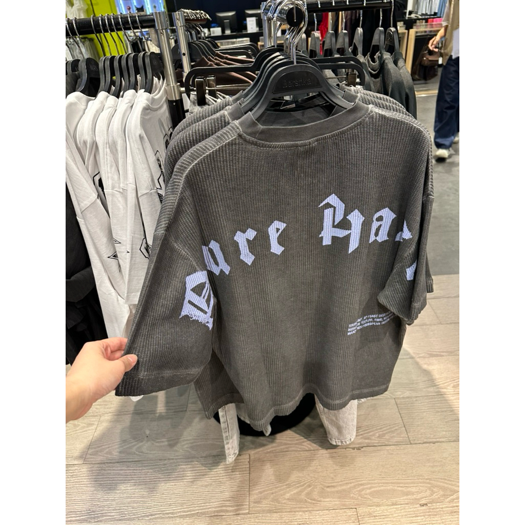 Kaos Cowok Pria Bershka