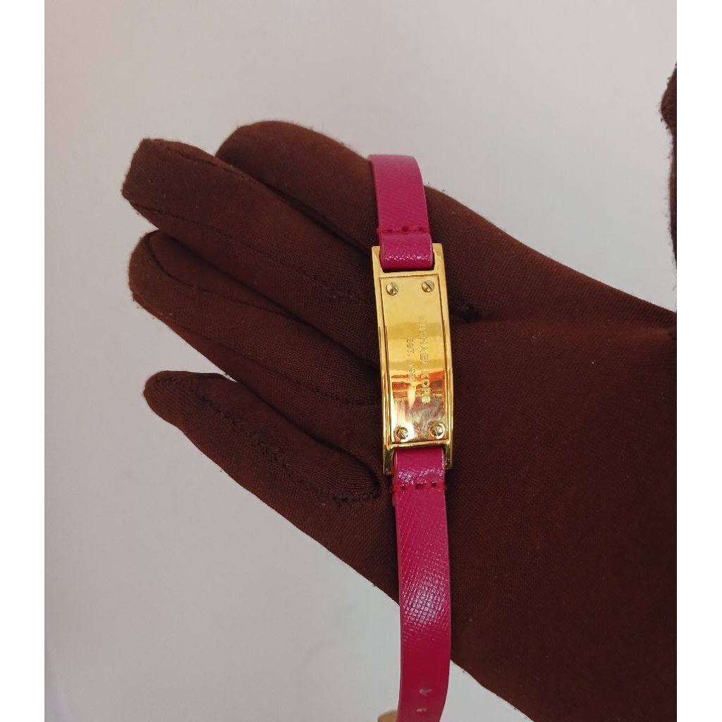 Gelang Tali kulit Bangle Wanita Fashion MK  Original
