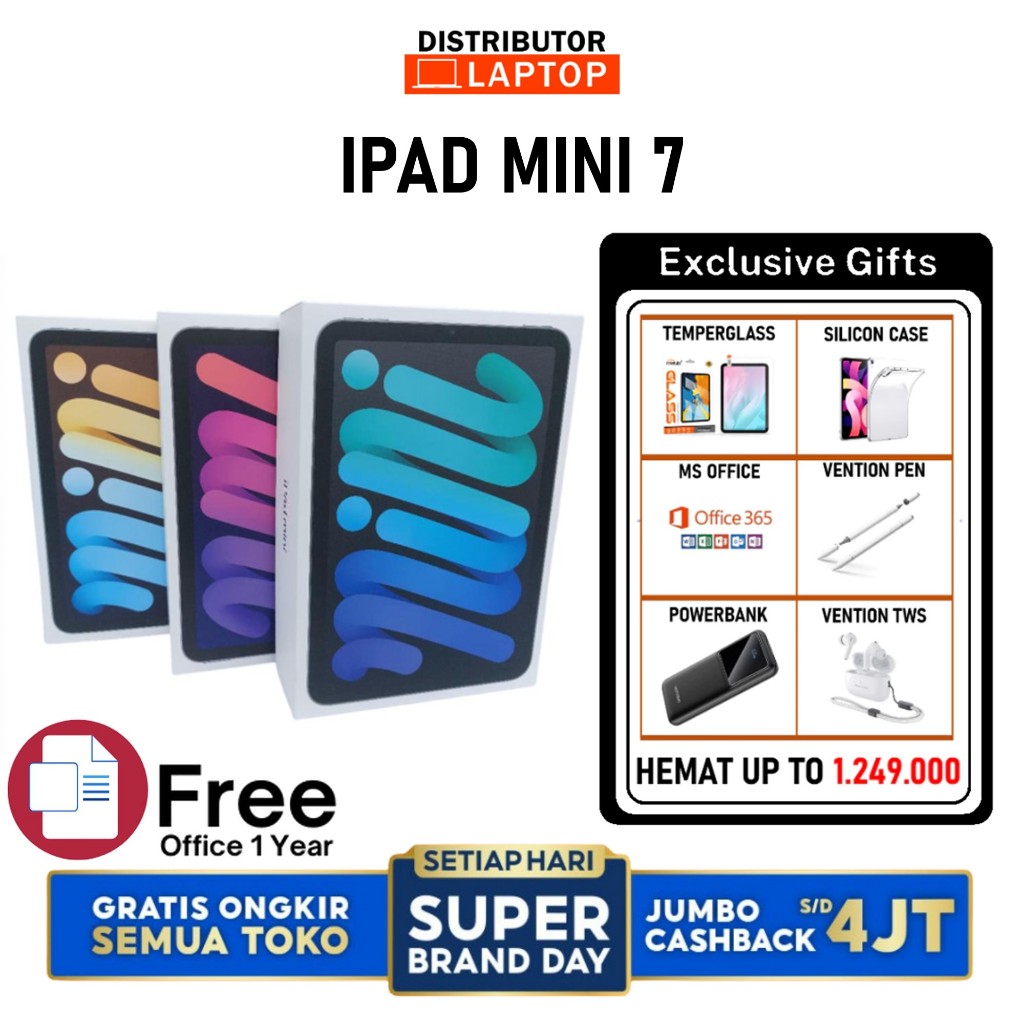 Apple Ipad Mini 7 | Ipad mini 6 256Gb 128Gb 64Gb wifi