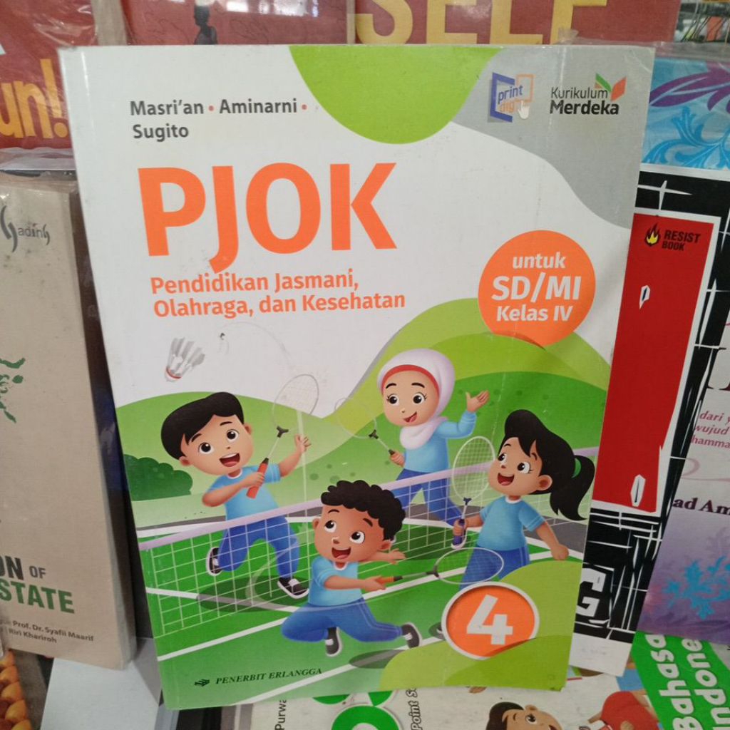 PJOK KELAS 4 SD KURIKULUM MERDEKA ERLANGGA