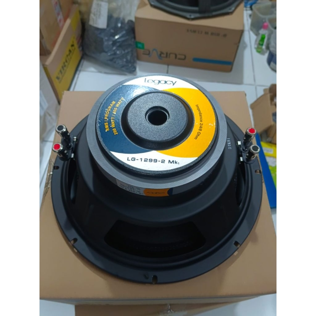 Speaker subwoofer 12 inch Legacy LG 1299 - 2 Mk1 original double coil