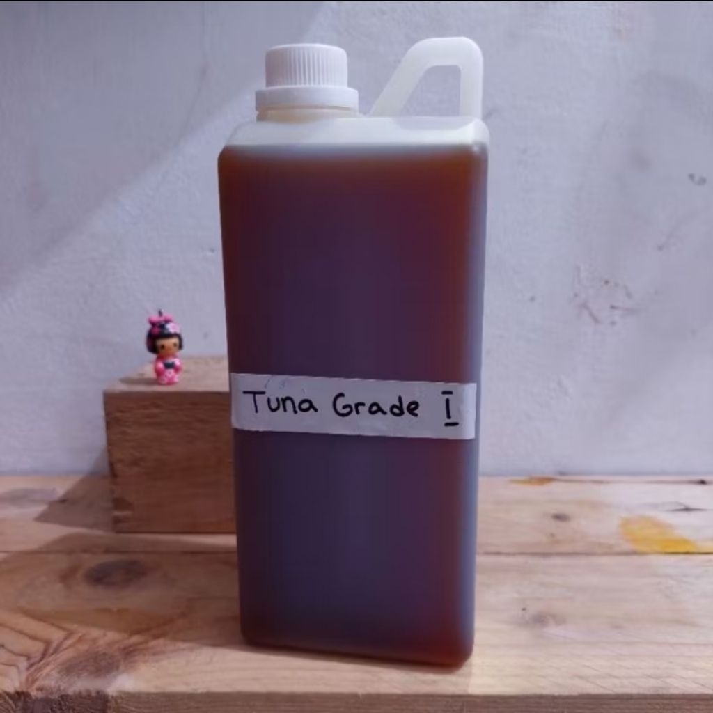 Fish Oil/Minyak Ikan: Tuna Oil Grade 1 (foodgrade) - 1 Liter