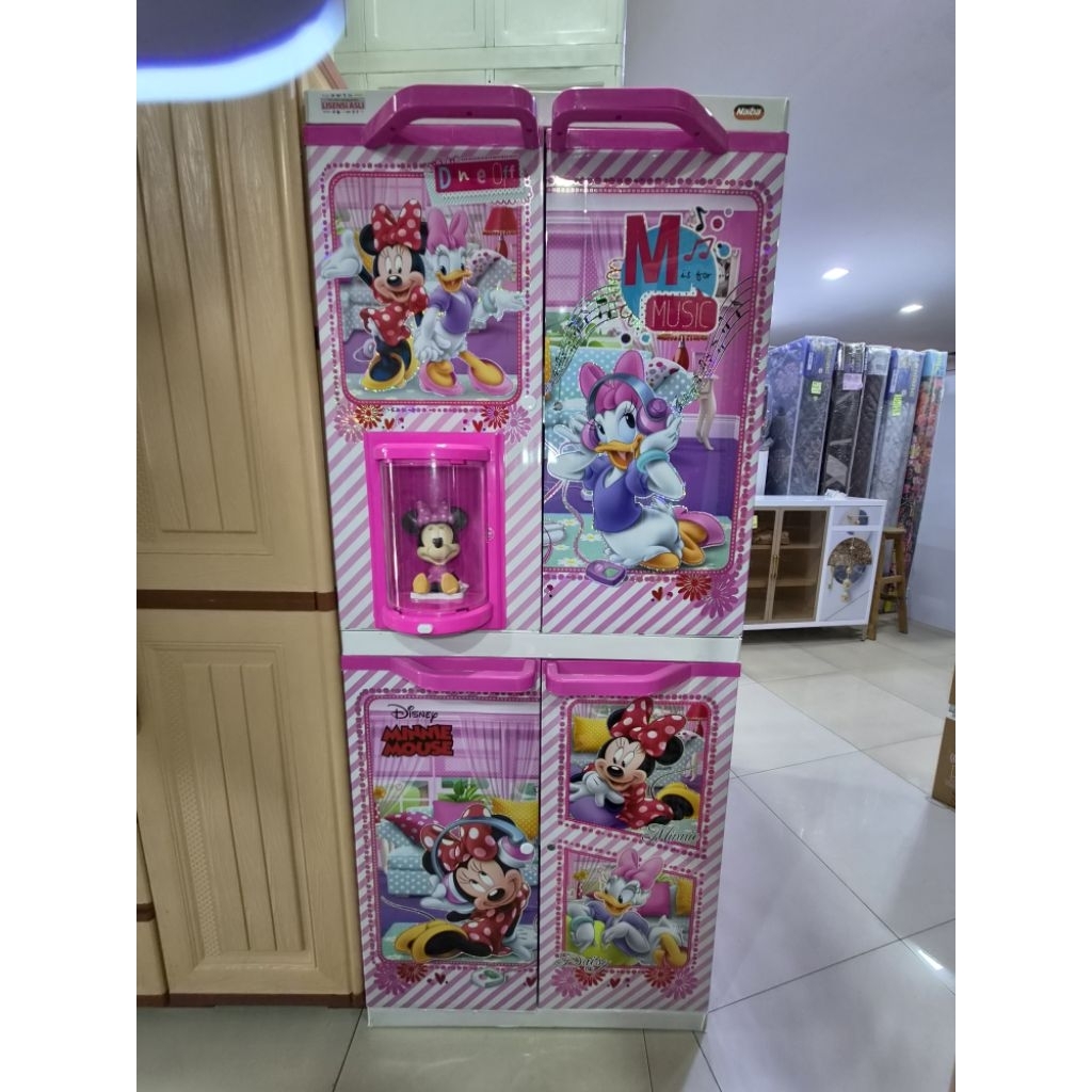 Naiba MSC Doll Jumbo 9284 Lemari Pakaian anak Lemari plastik Naiba 9284