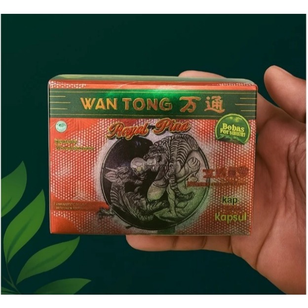 Kapsul Wan Tong Hijau - Obat Asam Urat & Pegal Linu, 100% Original