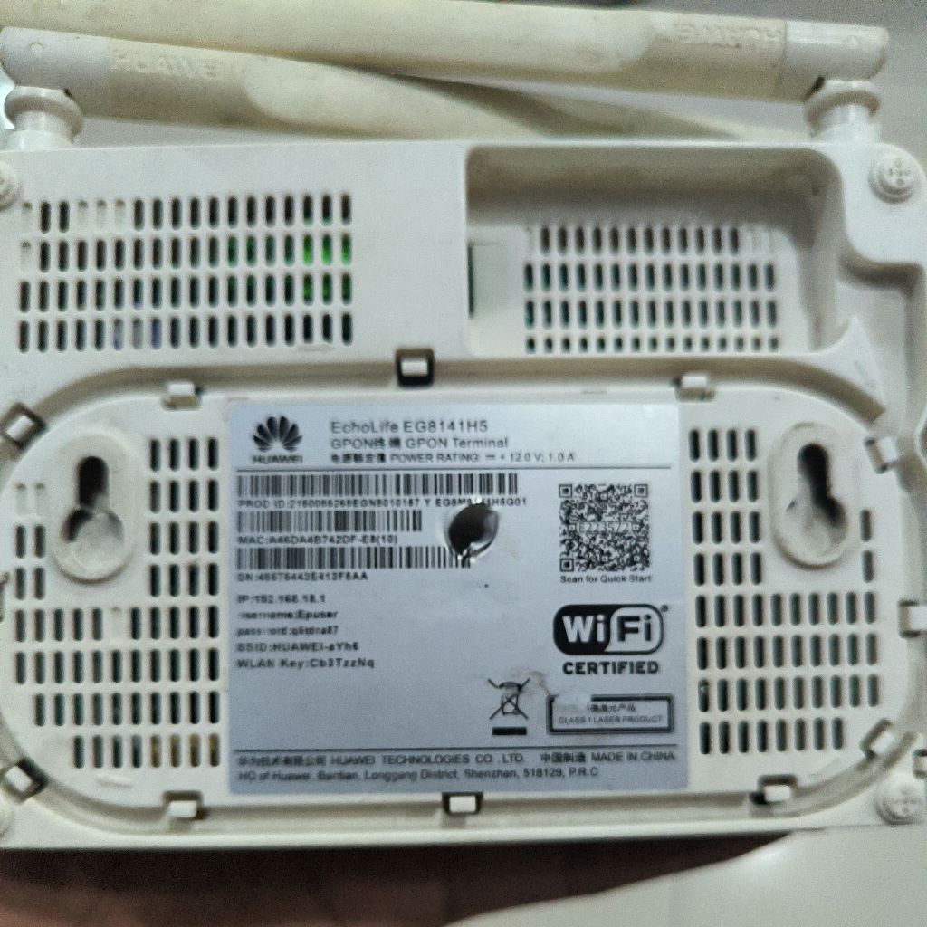 ONT HUAWEI EG8141H5