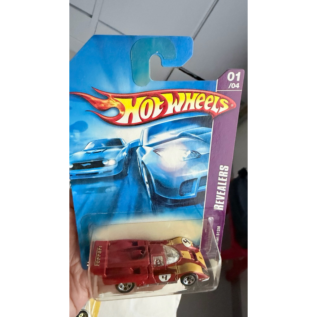 hotwheels Ferrari 512M Revealers 2007