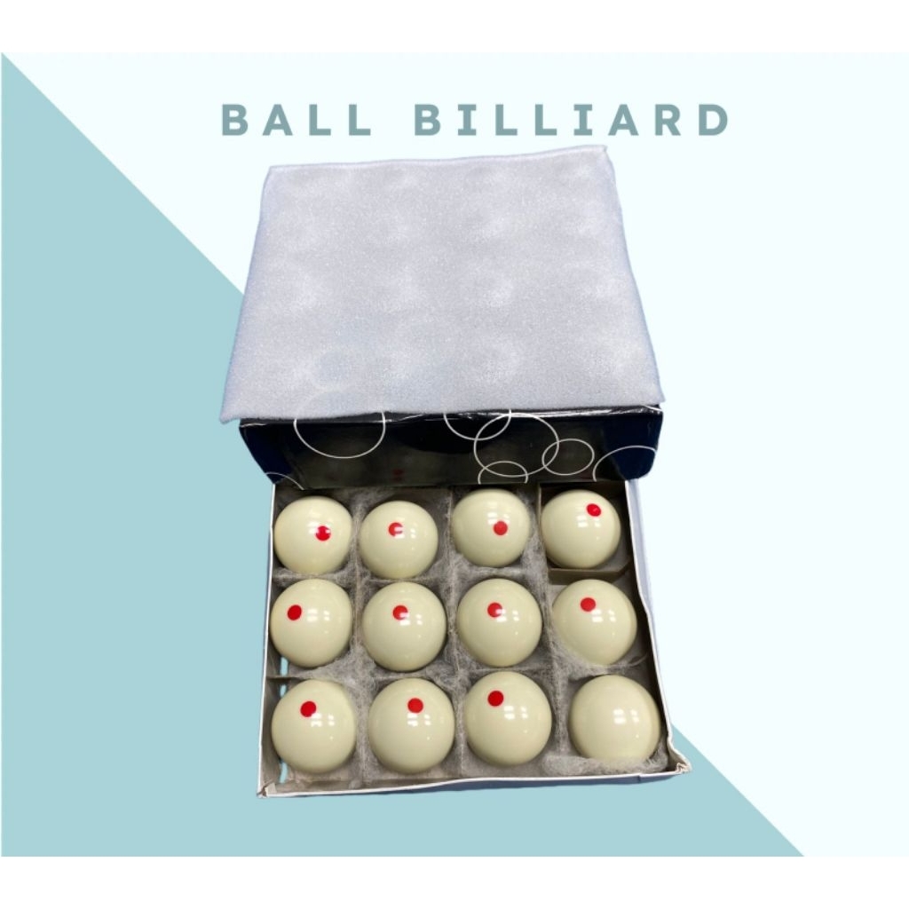 Bola Putih Billiard / Gaco Billiard / Bola Kecil