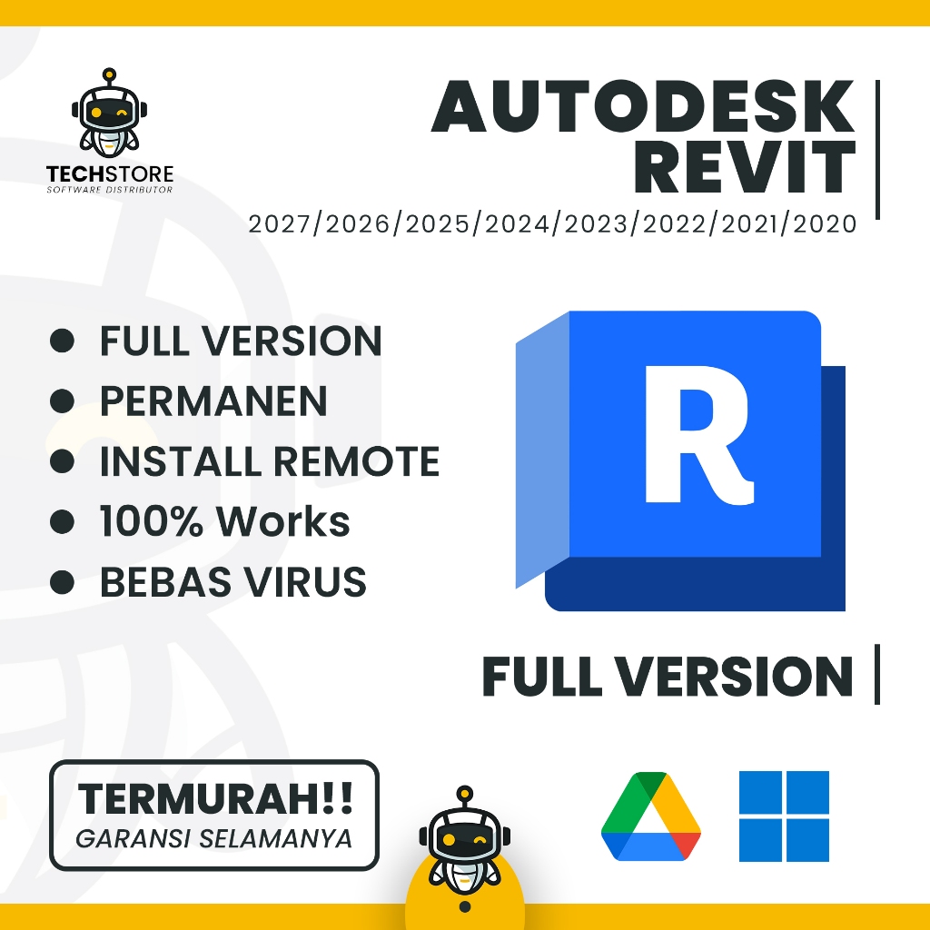 Autocad Revit Full Version Original Lifetime + Panduan Instalasi (WIN)
