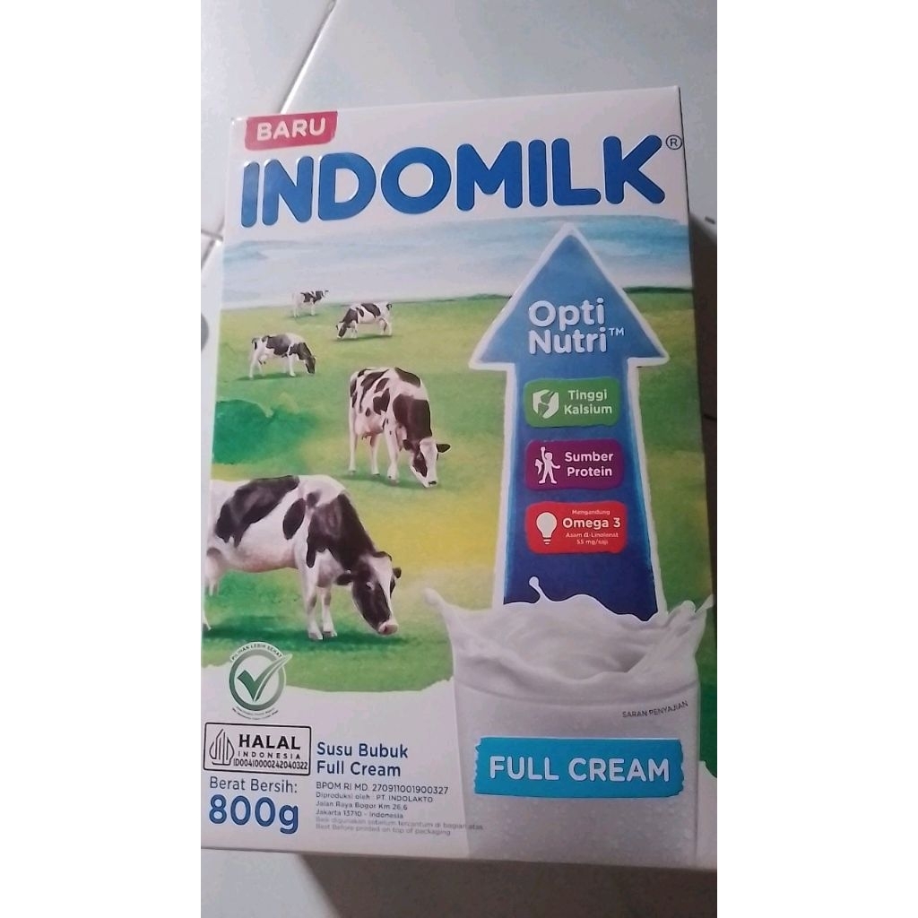 Susu Bubuk Indomilk Full Cream 800 g