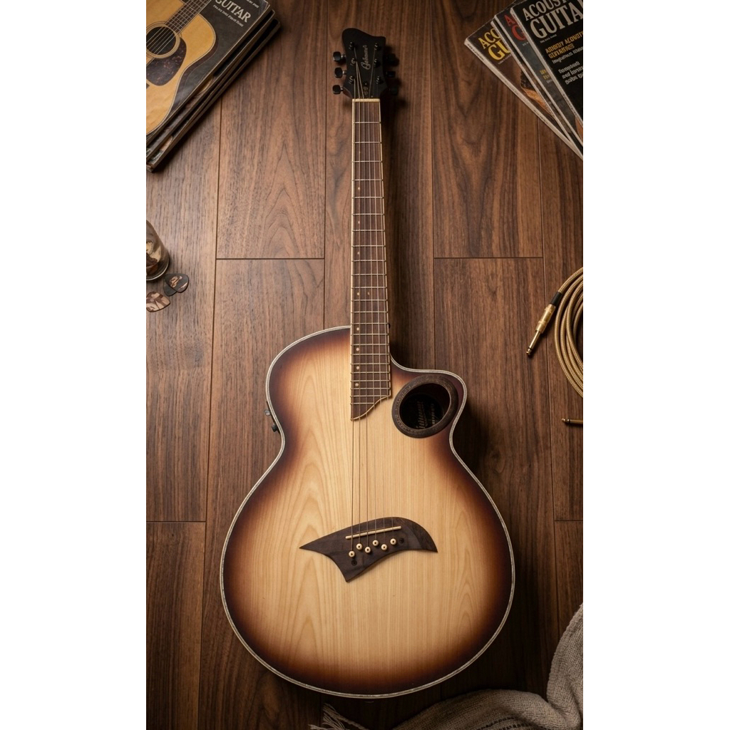 Gitar Gillmore GA02 / Gitar Akustik Elektrik