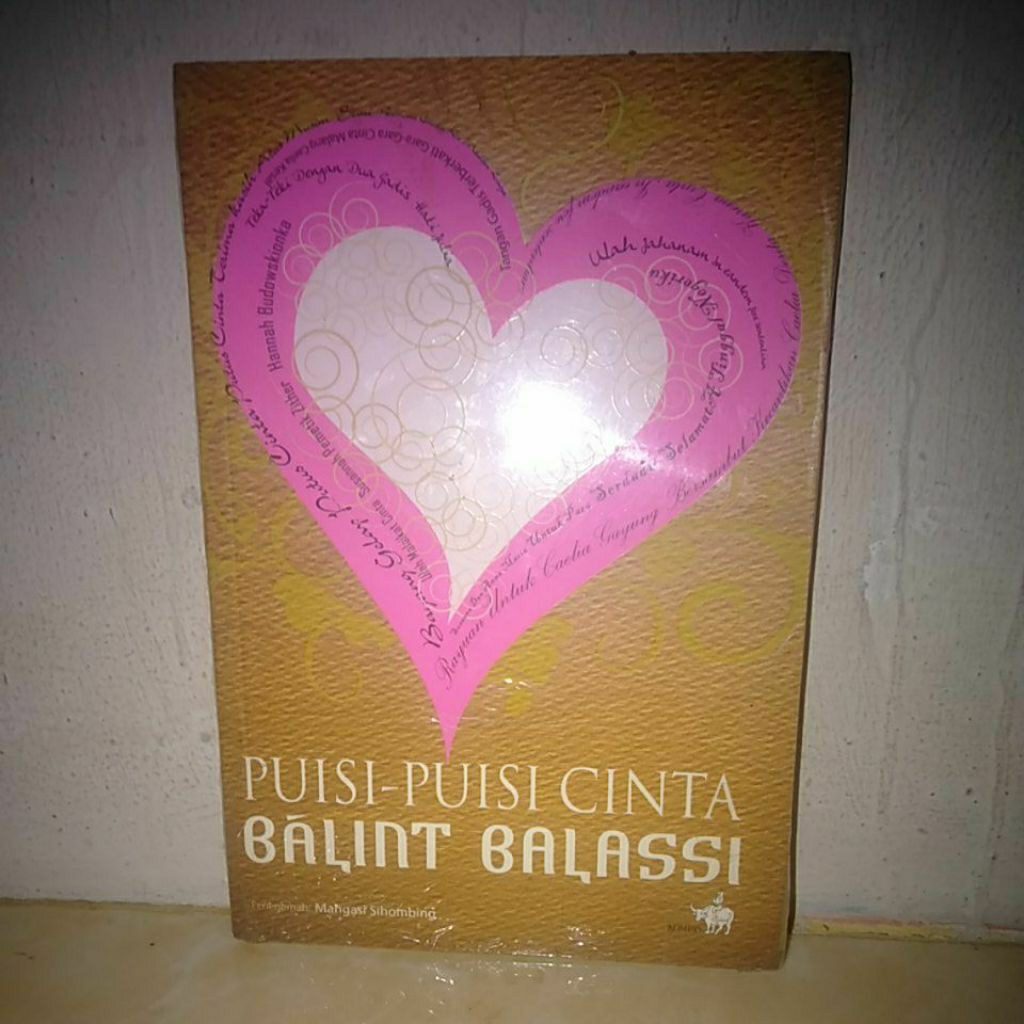 Buku Puisi-Puisi Cinta Balint Balassi