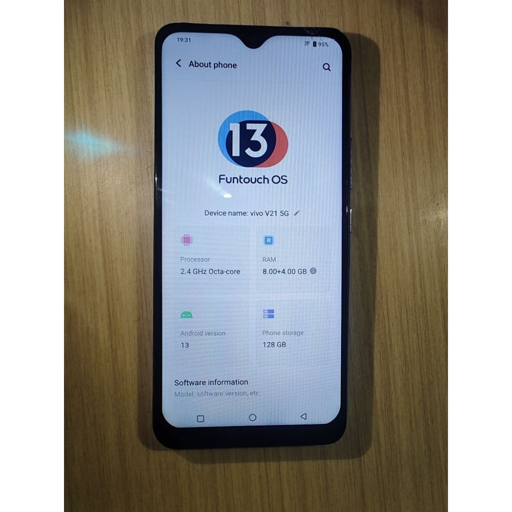 Vivo V21 5G RAM 8/128 GB