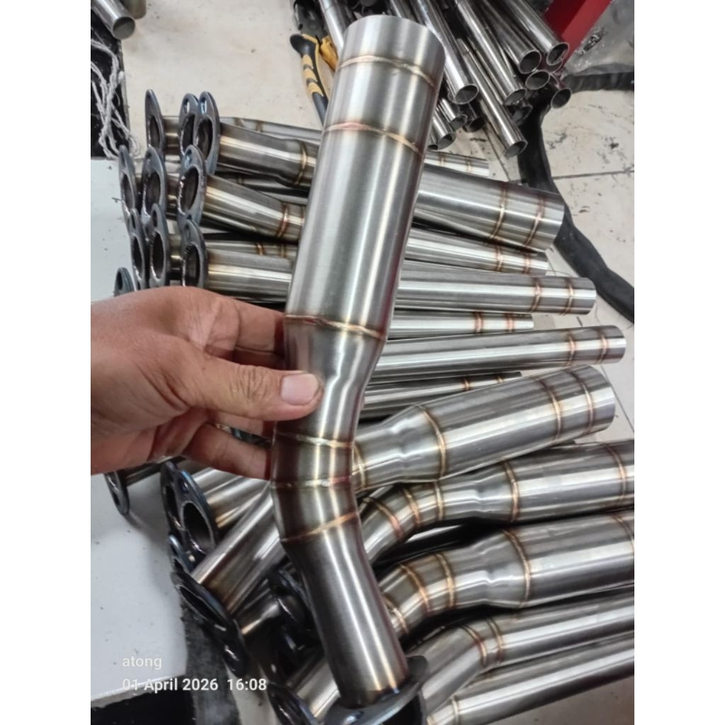 Knalpot perahu balap moge motoyama yasuka Ryu Robin 500cc