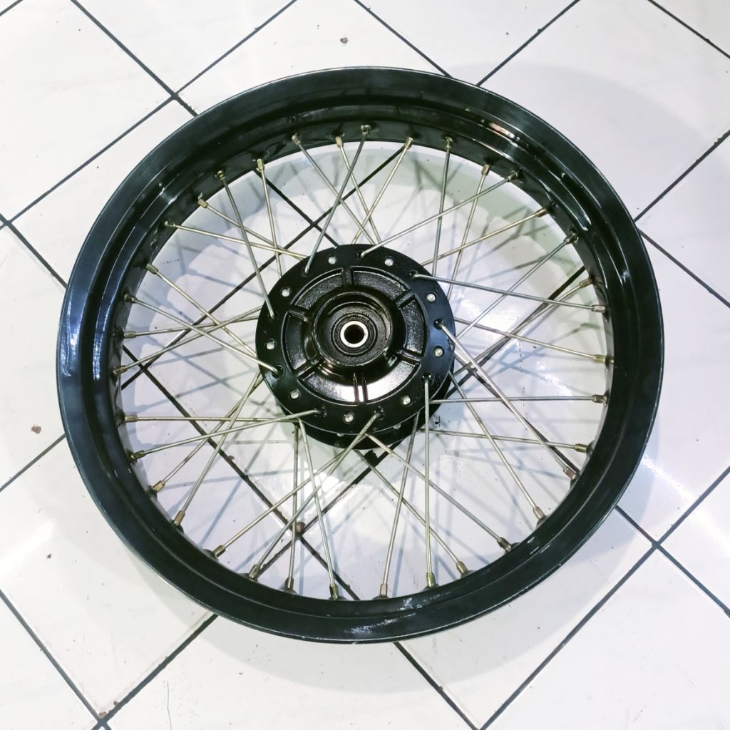 Velg Set Tromol Yamaha Scorpio Depan Ring 17x300 Second Copotan