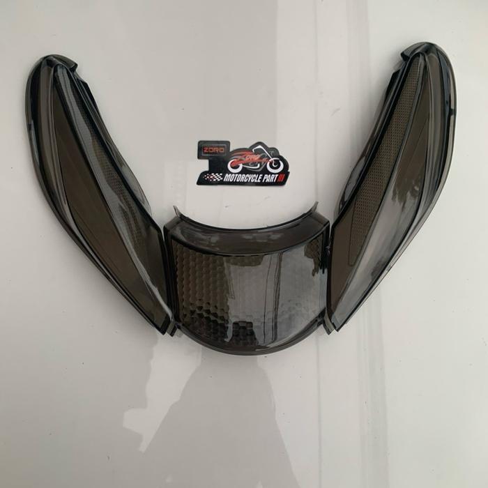 Mika Stop Vario 110 Karbu Kaca Smoke Mika Lampu Stop Belakang Vario 110 Karbu Kaca Smoke